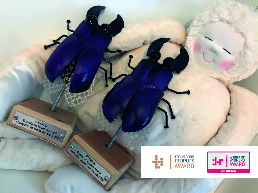 HUG wins 2 Tech4Good awards! September 2020